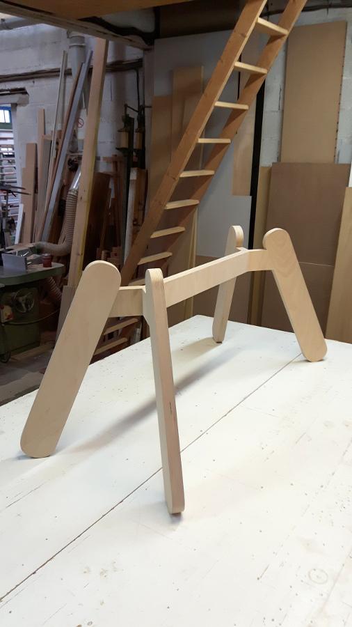 Table multiplis Bouleau