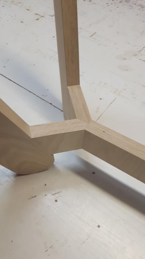 Table multiplis Bouleau